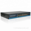 16 ports 250m10 / 100/1000m OEM pour la caméra IP CCTV